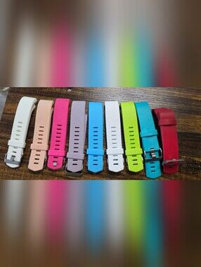 Silicone Fashion Bracelet Bands in Multiple Colors